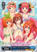 夏の煌めき 一花＆二乃＆三玖＆四葉＆五月[WS_5HY/WE43-P01]