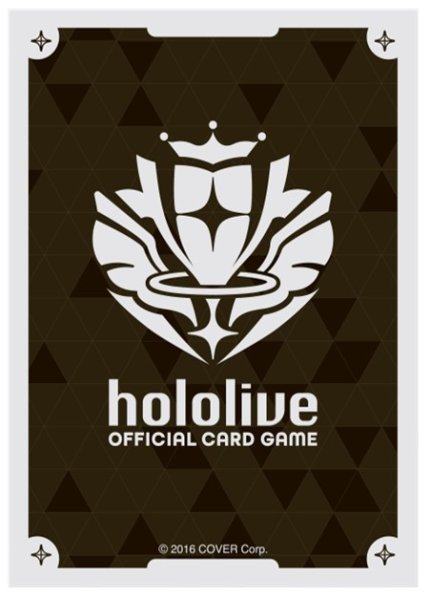 画像1: オフィシャルホロカスリーブ Vol.3 『ブランドロゴ（White）』hololive OFFICIAL CARD GAME(1個)[新品商品] (1)